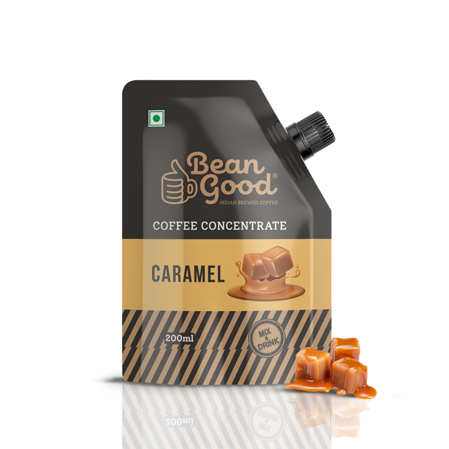 Bean good coffee concentrate caramel