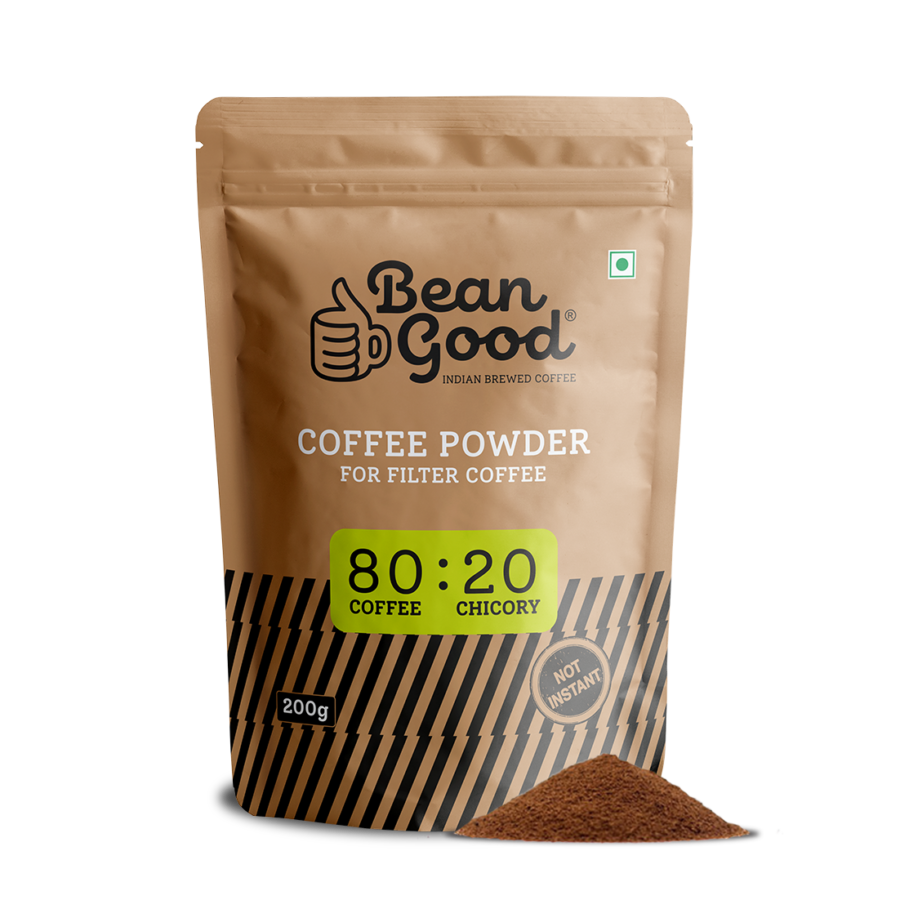 Bean good coffee powder 80:20