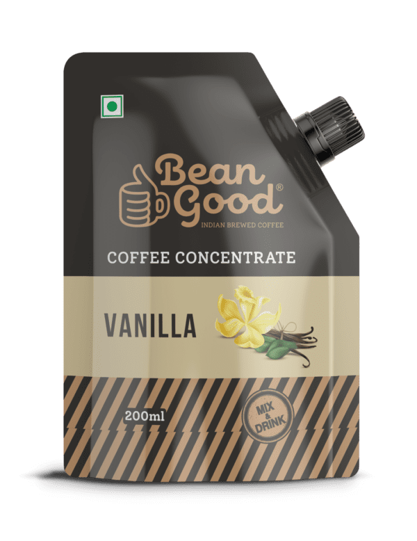 Bean good coffee concentrate vanilla