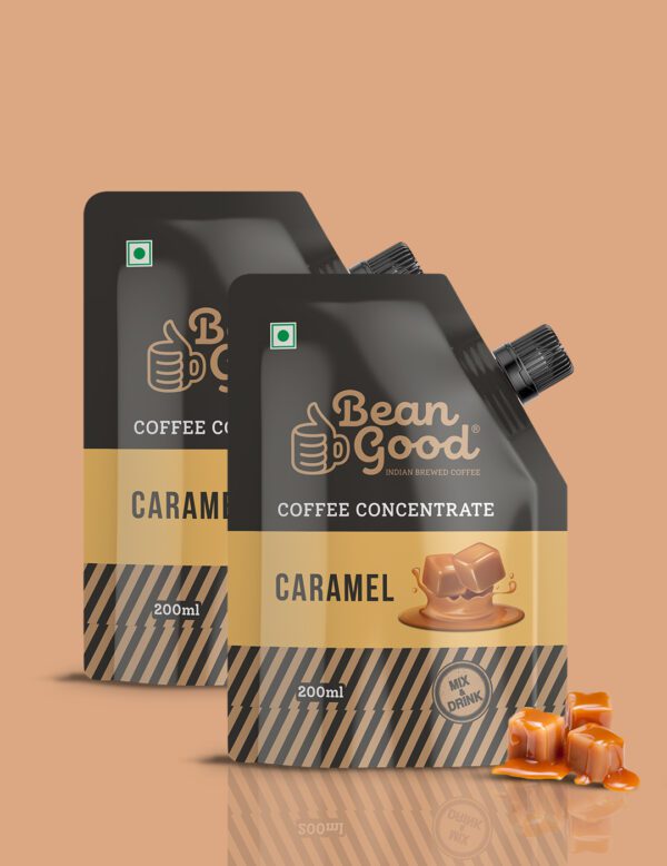 Bean good coffee concentrate caramel combo