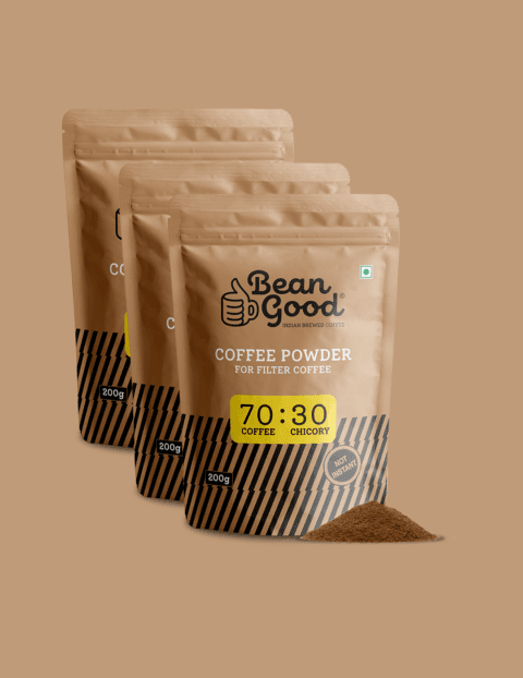 Bean good coffee powder 70:30 combo