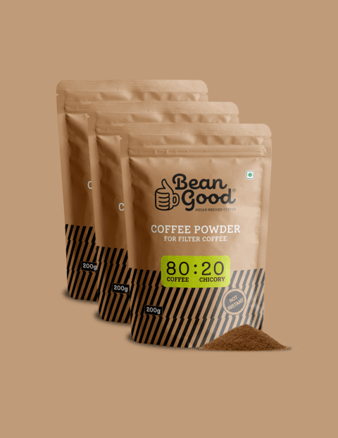 Bean good coffee powder 80:20 combo