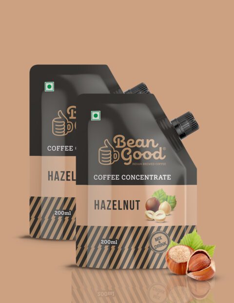 Bean good coffee concentrate hazelnut combo