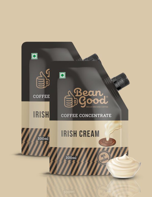 Bean good coffee concentrate irish cream combo
